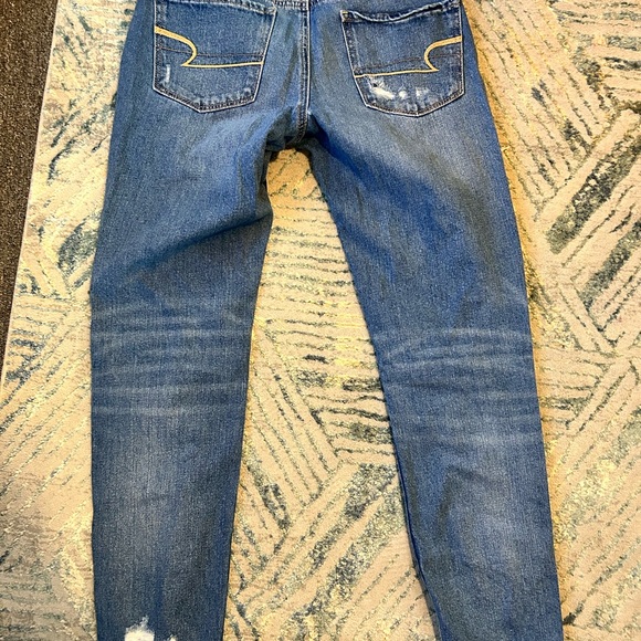 American Eagle Tom Girl jeans Sz00 - Picture 2 of 4